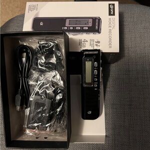 - Digital voice recorder